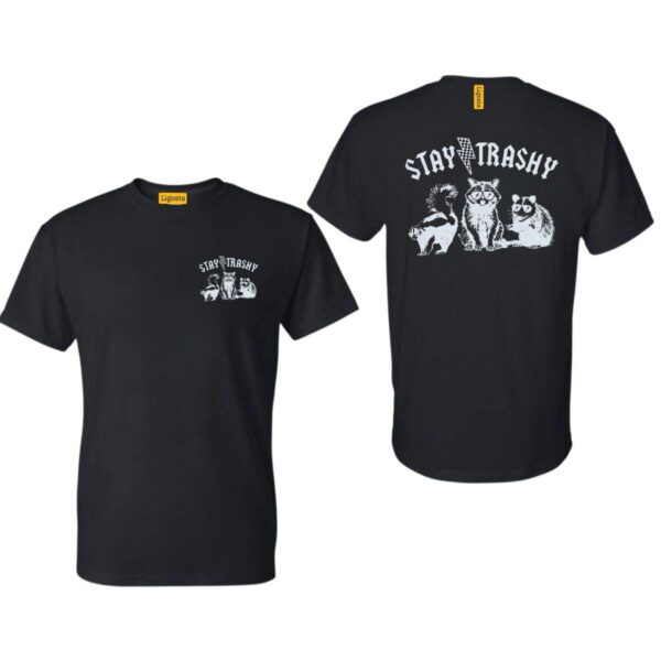 Stay Trashy. Funny Raccoon, Opossums Squad Team Trash, Raccoon Sublimation Design, Street Life Style, Street Life Style