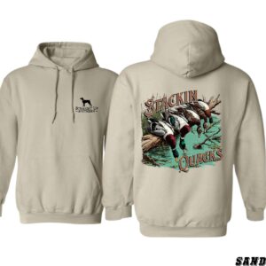 Stackin Quacks Hoodie, Vibrant Hunting Design, Perfect for Duck Enthusiasts, Hoodies for Country Girls, Ideal for Outdoor Adventures, Comfortable and Stylish, Hoodie for Men, Hoodie for Women, Unisex Casual Wear , Winter Fashion