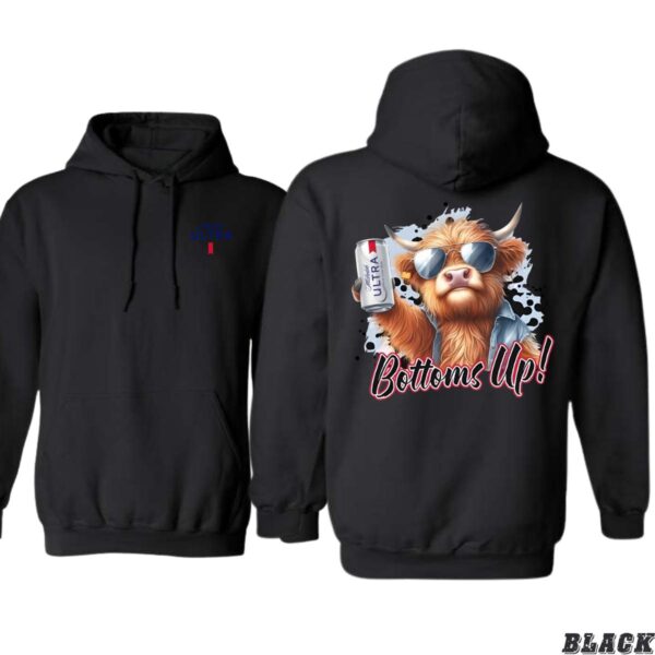 Michelob Ultra Bottoms Up Design, Casual Wear Hoodie, Fun and Festive Style , Hoodie Design - Image 3