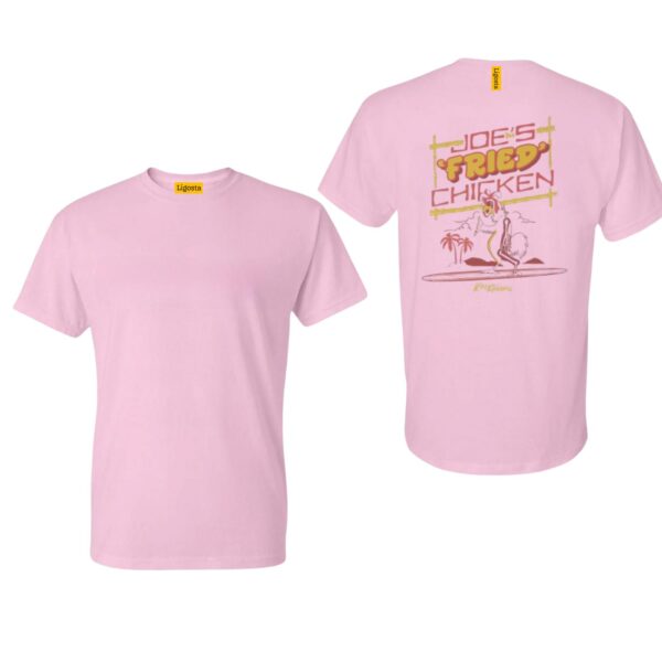 Joe's Fried Chicken TShirt, Retro Surfing Chicken Design, Perfect for Food Lovers and Beach Vibes, Ideal for Casual Comfort, Fun and Stylish, Unisex TShirt for Men and Women , TShirt Design, Street Life Style - Image 5