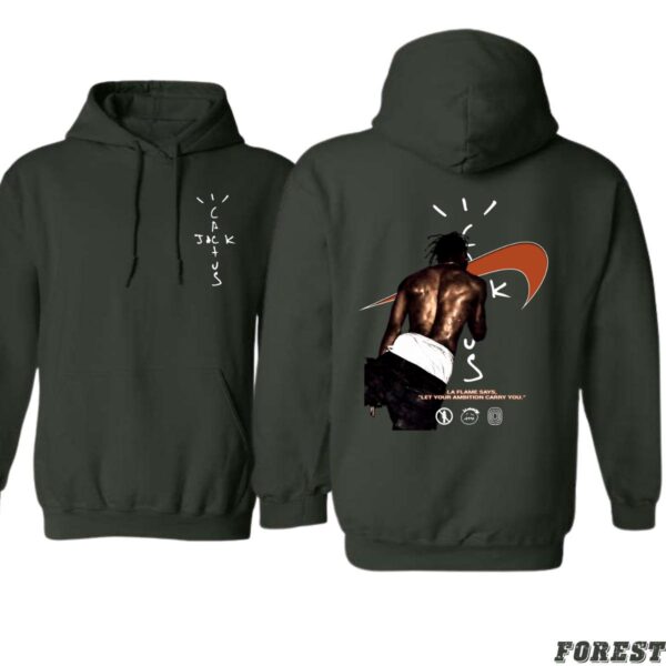 Cactus Jacker Hoodie, Bold Streetwear with Iconic Back Design, Premium Fabric, Elevate Your Urban Style, Embrace the Energy of La Flame - Image 4