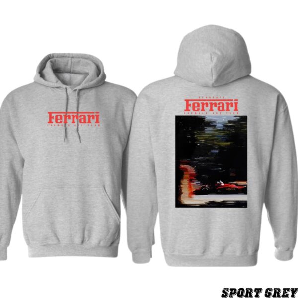 Ferrari Racing Hoodie, Sleek and Stylish Design, Ideal for Motorsport Enthusiasts, Gift for Men, Gift for Women, Gift for You , Hoodie Design - Image 4