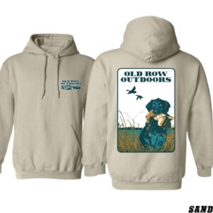 Old Row Outdoors Hoodie, Classic Retriever Hunting Scene Design, country boy clothing, camo country hoodies, Perfect for Outdoor Enthusiasts, Ideal for Casual Wear, Comfortable and Durable, Hoodie For Men, Hoodie For Women , Hoodie Design