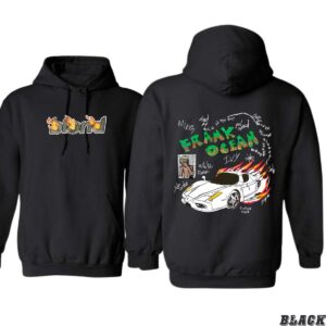 Frank Ocean Hoodie, Nostalgic Sports Car Design, Hoodies for Country Girls, Graphic Sweatshirt for Music Lovers, Menswear Sweaters
