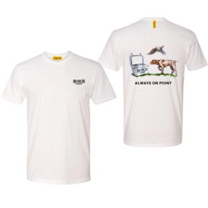 Busch LLight TShirt, Always On Point Design with Hunting Dog and Cooler, country boy clothing, Perfect for Outdoor Enthusiasts, Ideal for Casual Wear, Comfortable and Stylish, Street Life Style