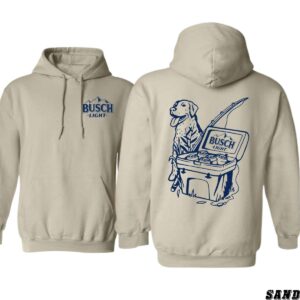 Busch iLight Labrador Hoodie, Hoodies for Country Girls, Rustic Cooler and Dog Graphic, Casual Outdoor Sweatshirt, Country Living Apparel Wo, Street Life Style