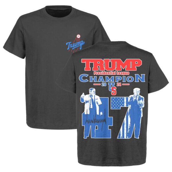 US Donald Trump Champion Los Angeles Inspired Graphic T-Shirts, Heavy Cotton Gildan 5000 Shirts for Men and Women, Perfect for Trump Supporters - Image 5