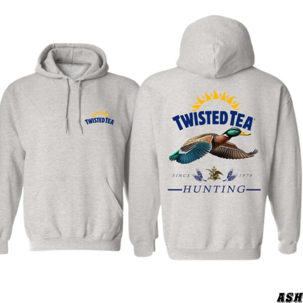 Twisted Tea Hoodie, Vibrant Hunting Duck Design, waterfowl apparel, country boy clothing, hoodies for country girls, Perfect for Outdoor Enthusiasts, Ideal for Casual Wear, Comfortable and Eye-Catching, Hoodie For Men, Hoodie For Women , Winter Fashion - Image 5