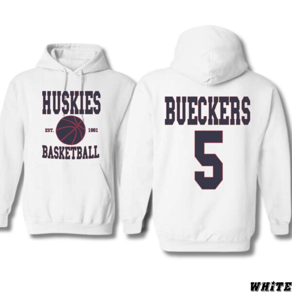 Huskies Basketball Hoodie, Bueckers 5 Shirt, Trendy Hoodie for Men and Women , Hoodie Design - Image 2