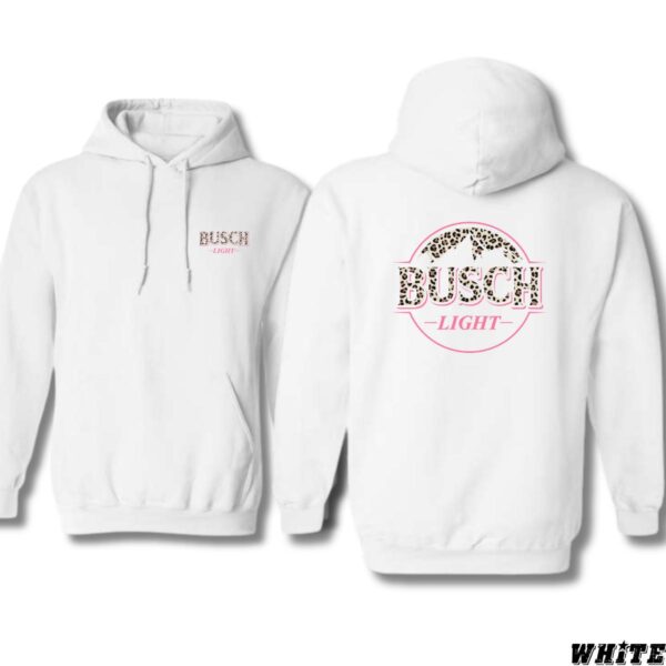 Busch Light Leopard Print Logo Hoodie, Perfect for Casual Wear or Special Occasions,Sweaters Sweatshirt, Street Life Style - Image 2