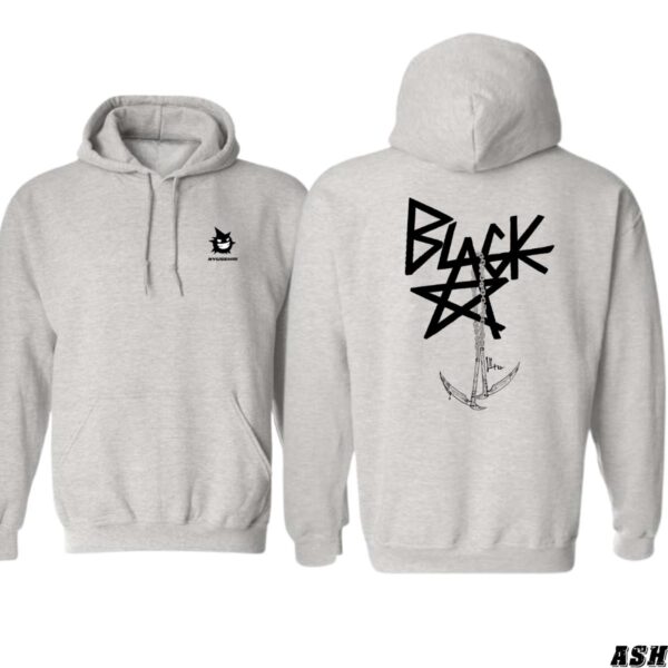 Hyakkimaru Hoodie, Black Star and Anchor Shirt, Trendy Hoodie for Men and Women , Hoodie Design - Image 9