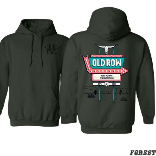 Old Row Hoodie, Retro Sign Design Shirt, Trendy Hoodie for Men and Women , Hoodie Design - Image 5