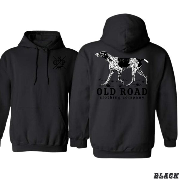 Old Road Clothing Company GSP Dog Design, Casual Wear Hoodie, Classic and Outdoor Style , Hoodie Design - Image 9