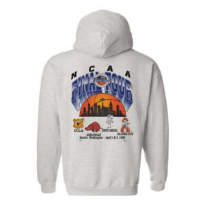 NCAA Final Four Hoodie, 1995 Seattle Championship Shirt, Trendy Hoodie for Men and Women , Street Life Style, Menswear Unisex, Street Life Style