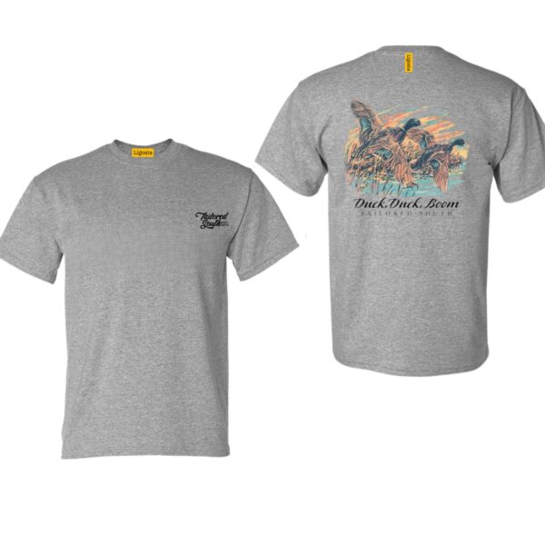 Duck Duck Boom TShirt, Vibrant Waterfowl Design, Perfect for Hunting Enthusiasts, Ideal for Outdoor Adventures, Cozy and Stylish, Unisex TShirt for Men and Women, Street Life Style - Image 4