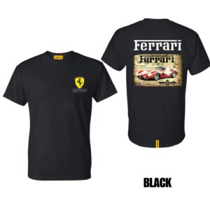 Ligosta Vintage, Cars Club T-Shirt, Unisex T-Shirt Featuring Ferrari 250 GTO Graphic, Perfect For Sports Car Fans 21
