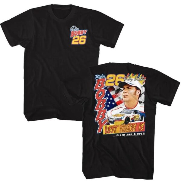 Talladega Nights Best There Is Plain & Simple Men's T Shirt Ricky Bobby 26, Ricky Bobby 26 Teee Menswear Top