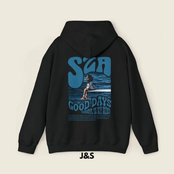 SZA SOS Good Day Album Hoodie, Unisex Men's Women's Hoodie, Sweaters Sweatshirt, Street Life Style - Image 3