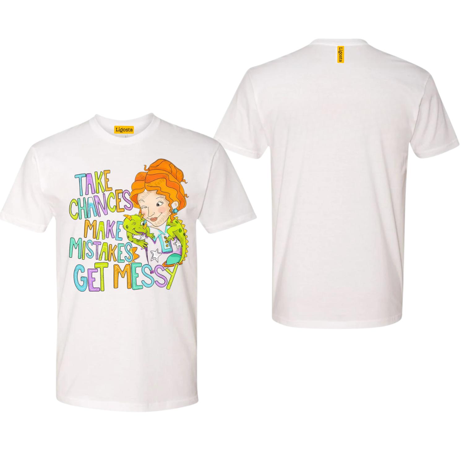 Take Chances Make Mistakes Get Messy Shirt, Miss Frizzle Shirt, Magic School Bus Shirt, Back To School Shirt