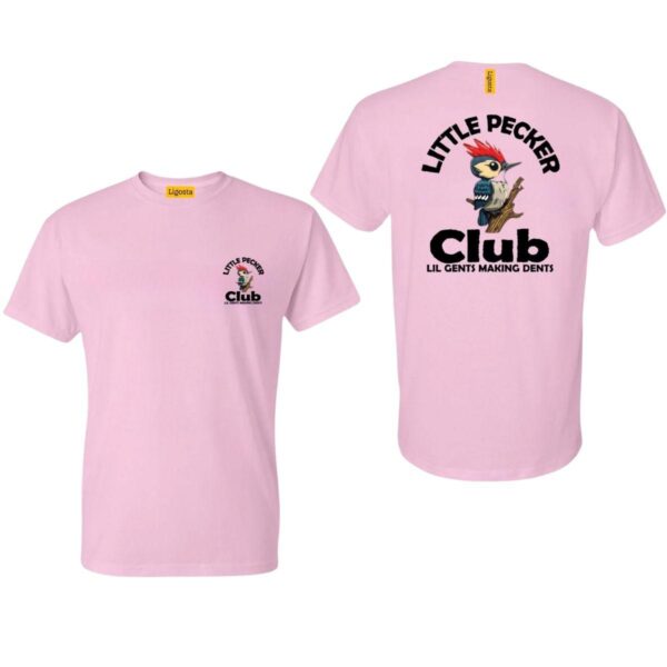 Little Pecker T-Shirt, Little Pecker Club Graphic Tee, Lil Gents Making Dents, Street Life Style, Little Pecker Club Bird Graphic Shirt, Unique Little Pecker Club Tee, Little Pecker Club Casual T-Shirt - Image 5