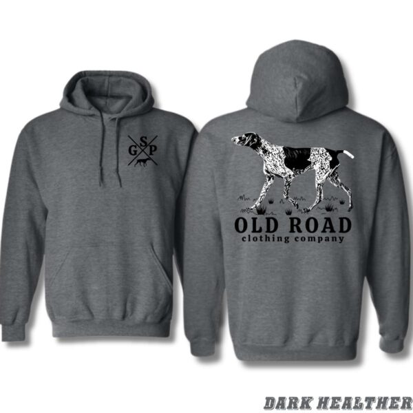 Old Road Clothing Company GSP Dog Design, Casual Wear Hoodie, Classic and Outdoor Style , Hoodie Design - Image 3