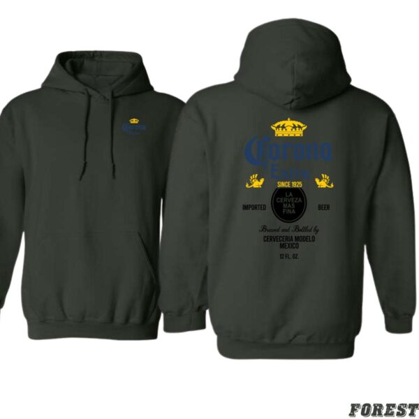Corona Extra Hoodie, Beer Label Design Shirt, Trendy Hoodie for Men and Women , Hoodie Design - Image 4