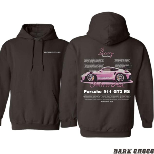 Barstool Golf Hoodie, Porsche 911 GT3 RS Design, Trendy Hoodie for Men and Women , Hoodie Design - Image 5