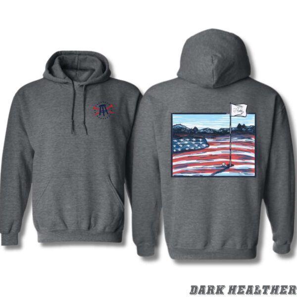 Barstool Golf Hoodie, American Flag Golf Course Shirt, Trendy Hoodie for Men and Women , Hoodie Design - Image 4