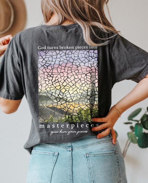 Christian Shirts Bible Verse Shirt Christian TShirt Religious Gift Jesus Shirt Christian Apparel T Shirt Baptism Gift for Her Tees, Crewnecks, Hoodies ? Gifts for Him and Her - Image 4