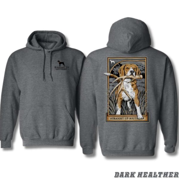 Straight Up Southern Hoodie, Hunting Dog Design Shirt, Trendy Hoodie for Men and Women , Hoodie Design - Image 2