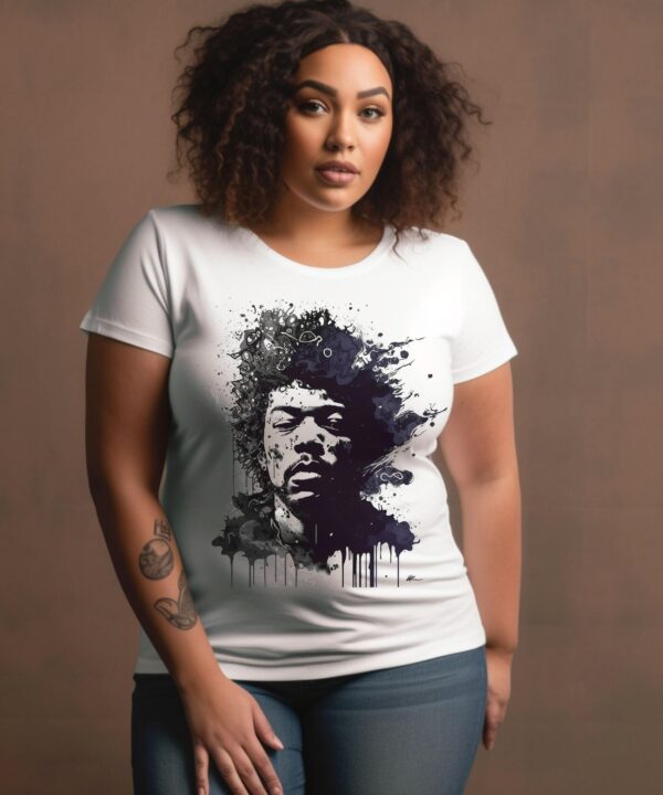 Jimi Hendrix Vintage style, White T-shirt, Classic Rock, Best seller, Comfortable T-shirt, Stylish Top, Street Life Style, Trending T-Shirts - Image 5
