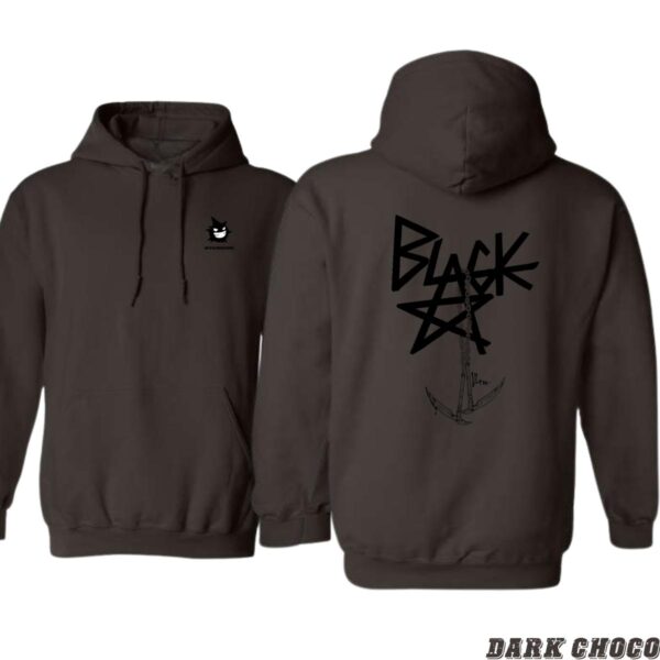 Hyakkimaru Hoodie, Black Star and Anchor Shirt, Trendy Hoodie for Men and Women , Hoodie Design - Image 6