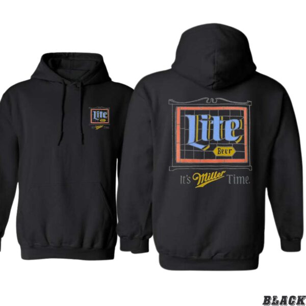 Miller Lite It's Miller Time Design, Casual Wear Hoodie, Classic and Iconic Style , Hoodie Style Menswear Sweaters, Street Life Style - Image 8