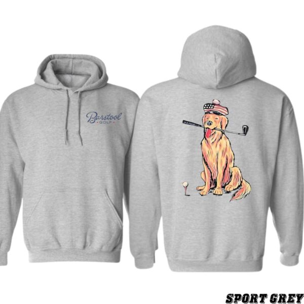 Barstool Golf Hoodie Design, Dog Playing Golf Image, Trendy Hoodie for Men and Women , Hoodie Design - Image 5