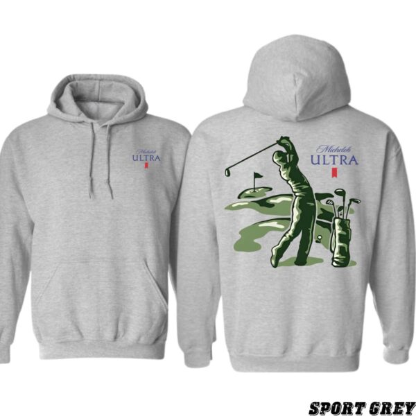 Michelob Ultra Golf Hoodie, Classic Golfing Theme, Perfect for Golf Lovers, Gift for Men, Gift for Women, Gift for You , Hoodie Design - Image 4