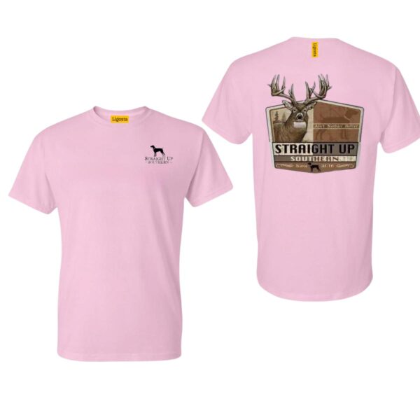 Straight Up Southern TShirt, Deer Hunting Design, Comfortable and Durable Camo Country TShirts, Perfect for Outdoor Enthusiasts and Hunting Fans, Ideal for Casual Wear, Stylish and High-Quality, TShirt, Street Life Style - Image 5