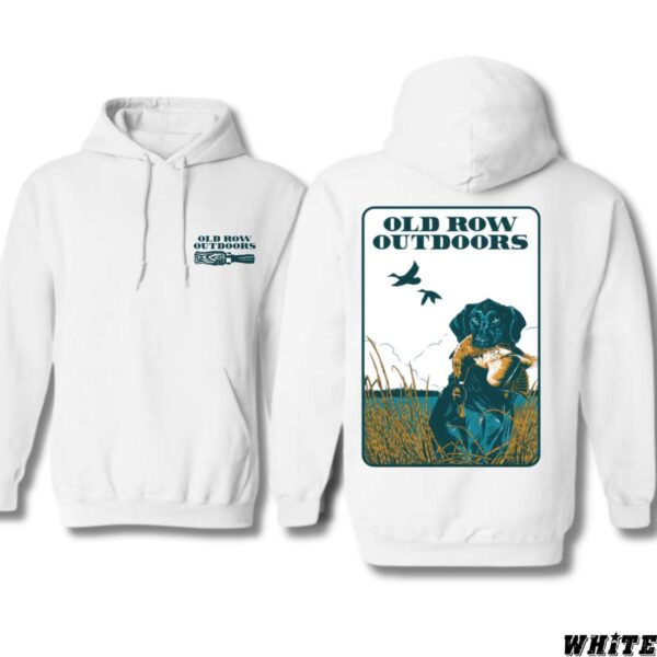Old Row Outdoors Hoodie, Classic Retriever Hunting Scene Design, Country Boy Clothing, Menswear Sweaters, Street Life Style - Image 2