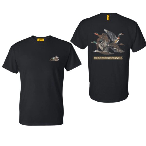 Dixie Creek Waterfowl TShirt Sport Grey Graphic TShirt Perfect for Outdoor Enthusiasts Cozy and Stylish Ideal for Nature Lovers Makes a Great Gift for Birdwatching Fans , TShirt Design, Street Life Style - Image 2