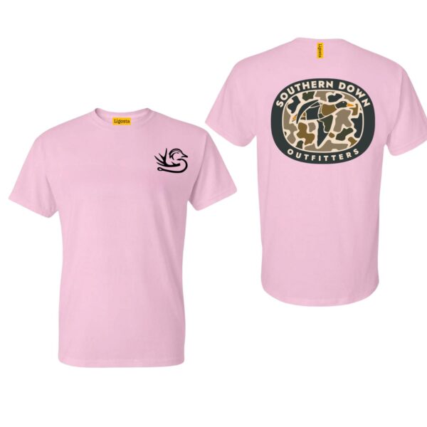 Southern Down Outfitters Camo T-Shirt, Duck Hunting Southern Down T-Shirt, Southern Down Outfitters Hunting Shirt, For southern style enthusiasts, Perfect for hunting trips - Image 5