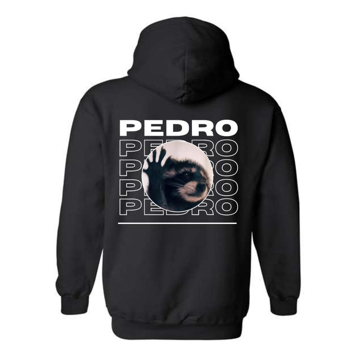 Pedro Hoodie, Raccoon Graphic Design Shirt, Trendy Hoodie for Men and Women , Hoodie Design