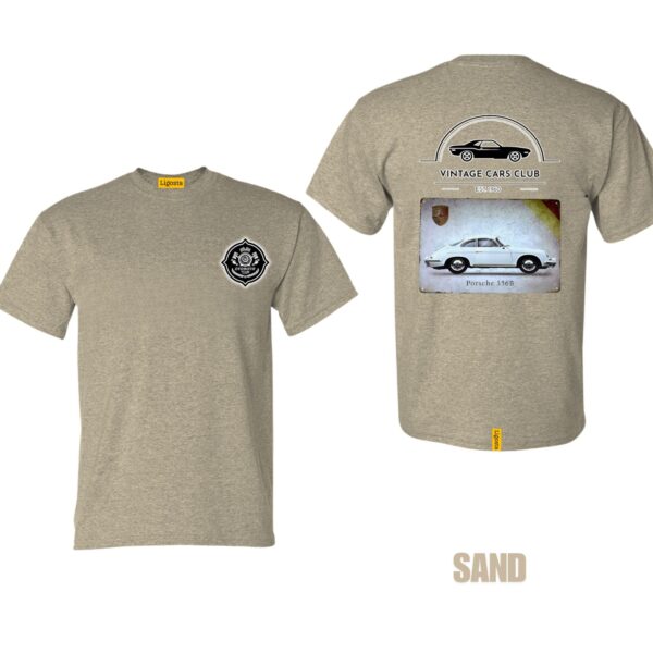 Ligosta Vintage, Cars Club Collection T-Shirt, Unisex T-Shirt Featuring Porsche 356B Graphic, Perfect For Classic Car Lovers 02 - Image 6