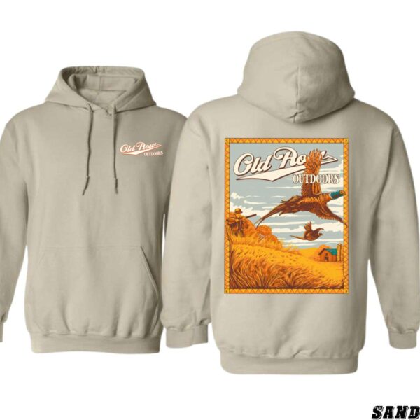 Old Row Outdoors Hoodie, Vibrant Nature Scene, Menswear Sweaters, Sweatshirt Tops, Sweatshirt Tops, Street Life Style - Image 2