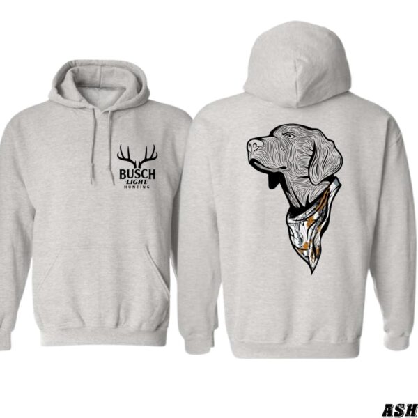 Busch iLight Hunting Dog Design, Outdoor Wear Hoodie, Rugged and Stylish , Hoodie Design - Image 8