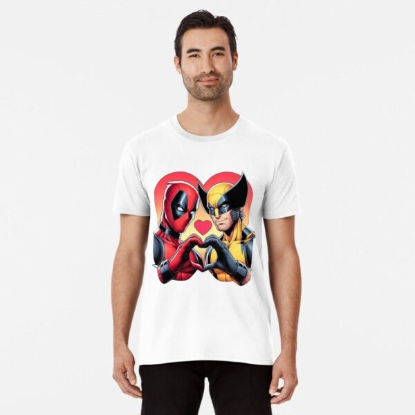 Deadpoool 3 T-Shirt, Deadpoool & Wolverine Movie, Deadpoool 3 Movie, Ryan Reynolds Hugh Jackman, Superhero X-Men, Street Life Style, Teen Style - Image 6