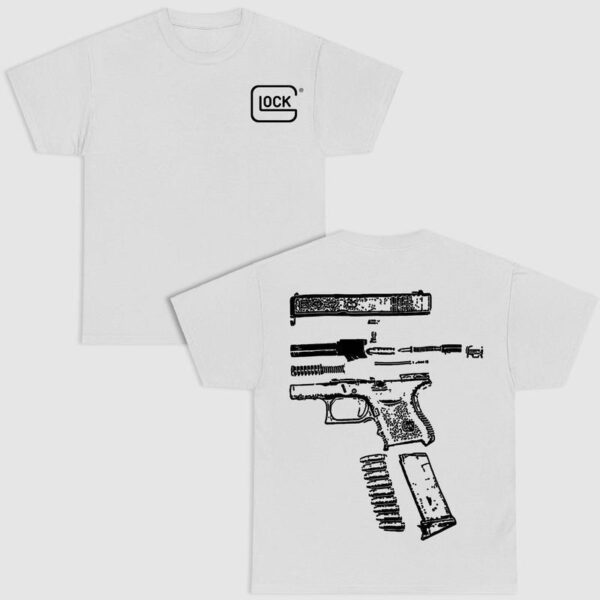 In Glock We TRust Double Side Multi Color Shirt, Menswear Top, Underwear Streetwear, Trend Top, StreetLife Style - Image 4