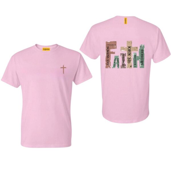 Faith, Retro Christian, Sublimation Design, Religious Design, Bible Verse - Image 2