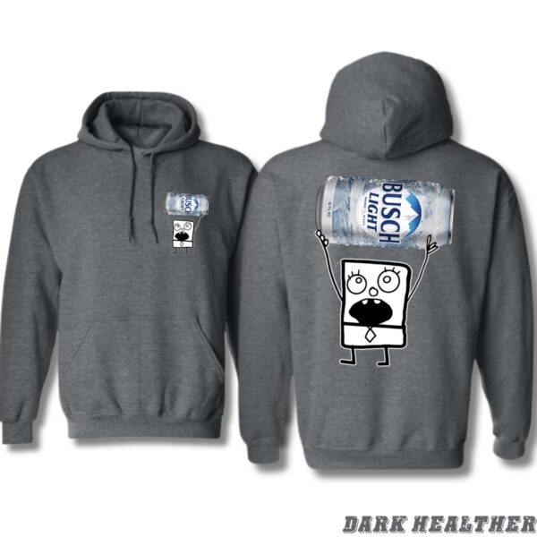 Beer Lover's Hoodie, Quirky Busch iLight Cartoon Graphic, Perfect for Casual Outings and Chill Vibes, Ideal for Comfort and Style, Soft and Trendy, Unisex Hoodie for Men and Women , Winter Fashion - Image 6