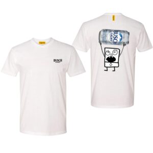 Beer Lover’s TShirt, Quirky Busch Light Cartoon Graphic, Perfect for Casual Outings and Chill Vibes, Ideal for Comfort and Style, Soft and Trendy, Unisex TShirt for Men and Women , TShirt Design, Street Life Style