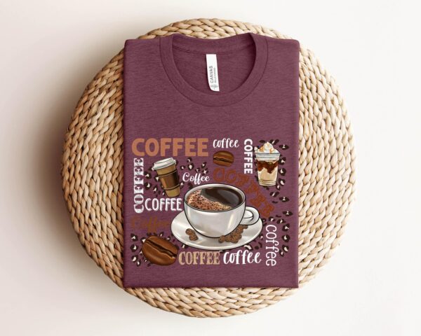Coffee Lover Shirt, Retro Coffee Shirt, Funny Coffee Shirt, Coffee Lover Gift, Funny Gift for Coffee Lover - Image 2