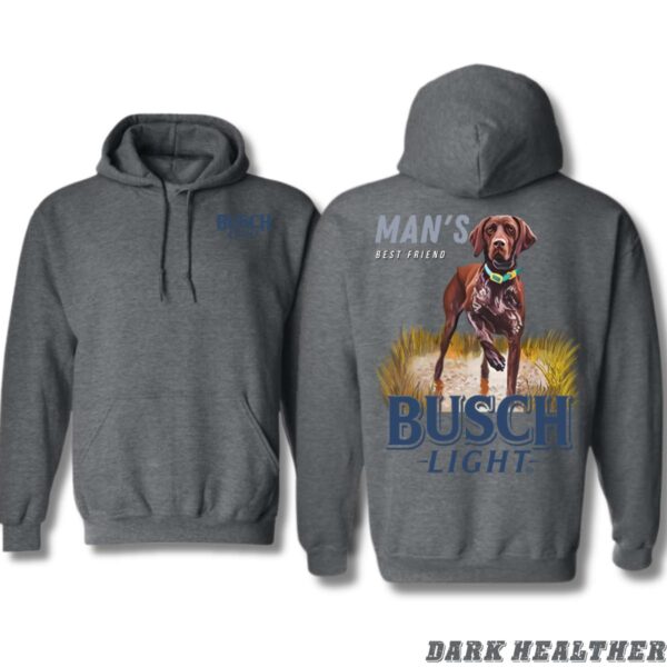 Busch iLight Hoodie, Man's Best Friend Dog Design Shirt, Trendy Hoodie for Men and Women , Hoodie Design - Image 3